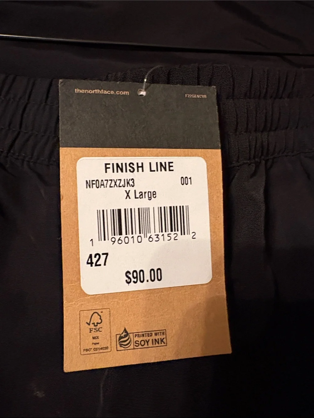 The North Face Black Jogger Cargo Pants